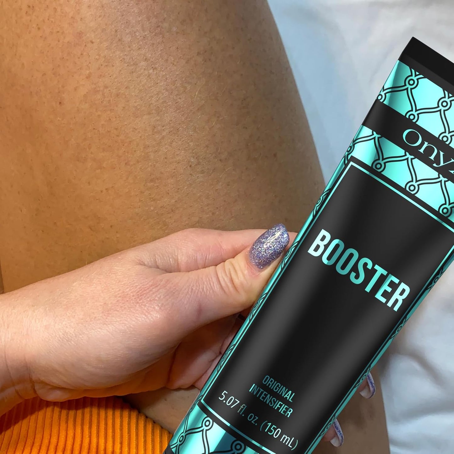 Onyx Tanning Bed Intensifier Lotion - Fast & Even Tan with Tattoo Protection | No Bronzer, Indoor Use