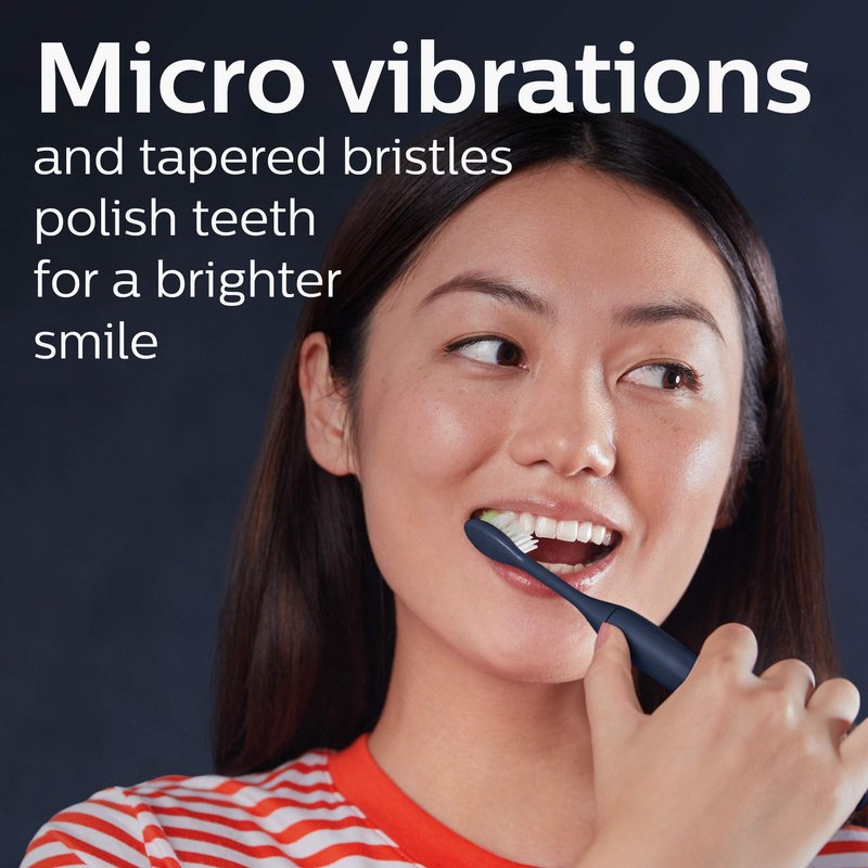 Philips Sonicare, 2 Brush Heads, Midnight Navy Blue (BH1022/04)