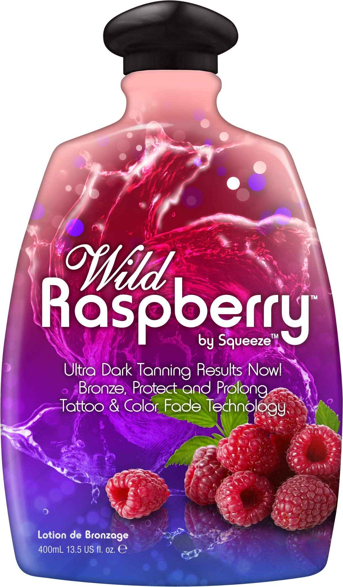 Squeeze Wild Raspberry Indoor Tanning Lotion 13.5oz