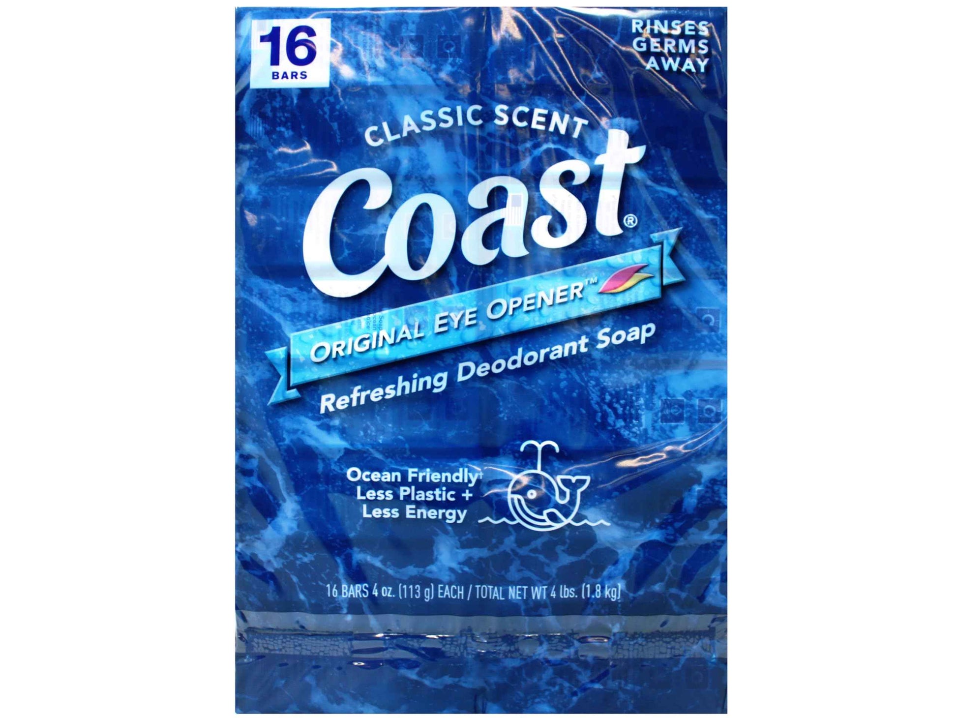 Coast Classic Original Scent 4oz, 16 Bars
