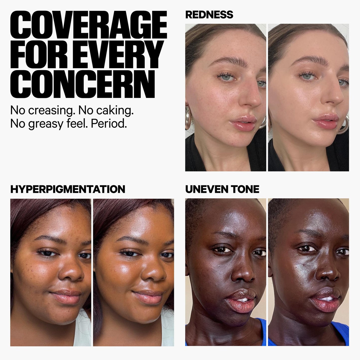 Milk Makeup Hydro Grip Hydrating Gel Skin Tint – 12HR Lightweight Buildable Coverage with Hyaluronic Acid for Natural Dewy Finish – Non-Comedogenic – 3 Fair w/Cool Undertones, 1oz