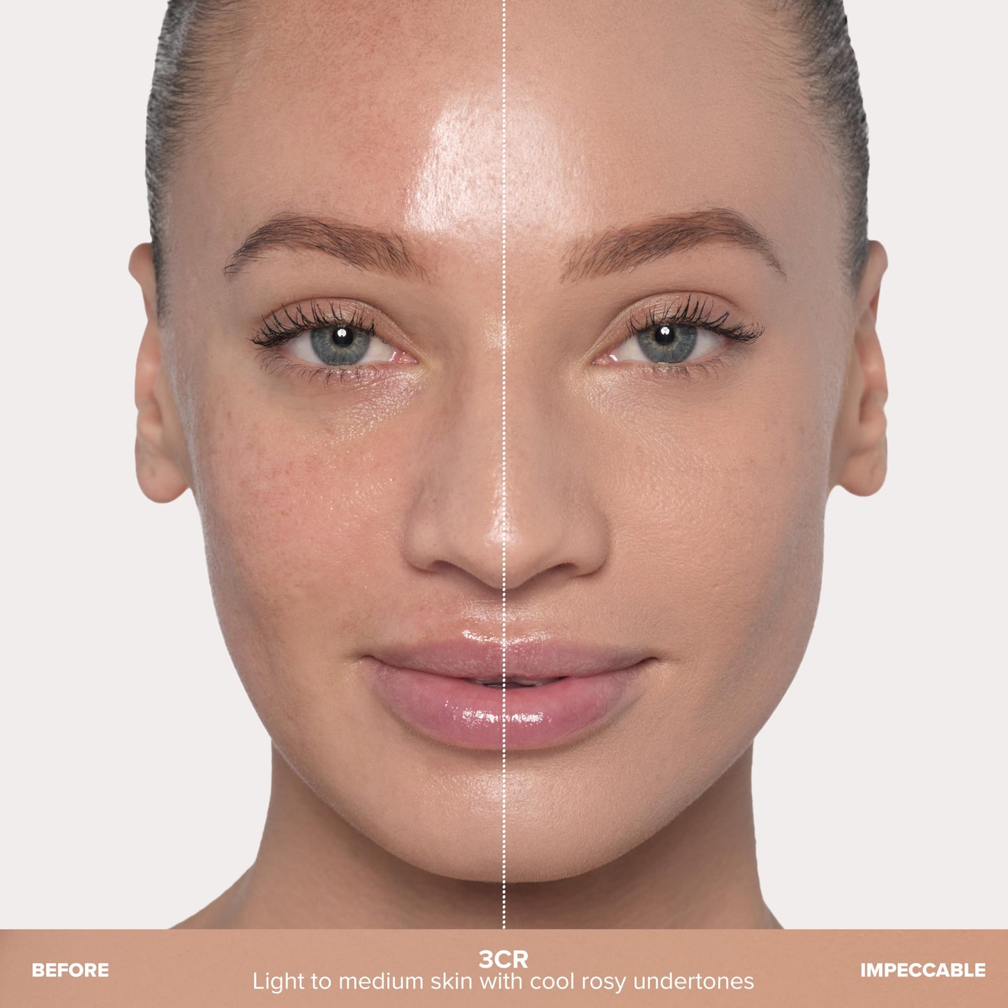 Anastasia Beverly Hills Impeccable Blurring Second Skin Matte Foundation - Full-Coverage Long-Wear Foundation with Soft-Focus Blurring Finish for Smooth Natural-Looking Skin - 3CR