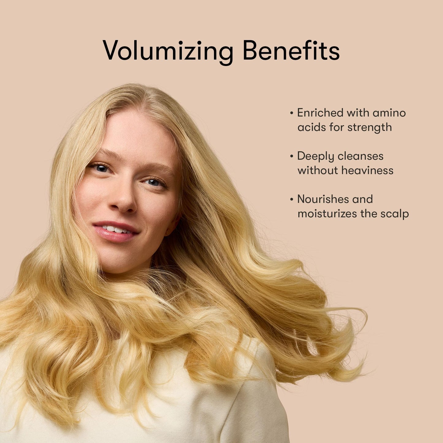 Odele Volumizing Sulfate-Free Shampoo for Lift & Fullness, 13 fl oz