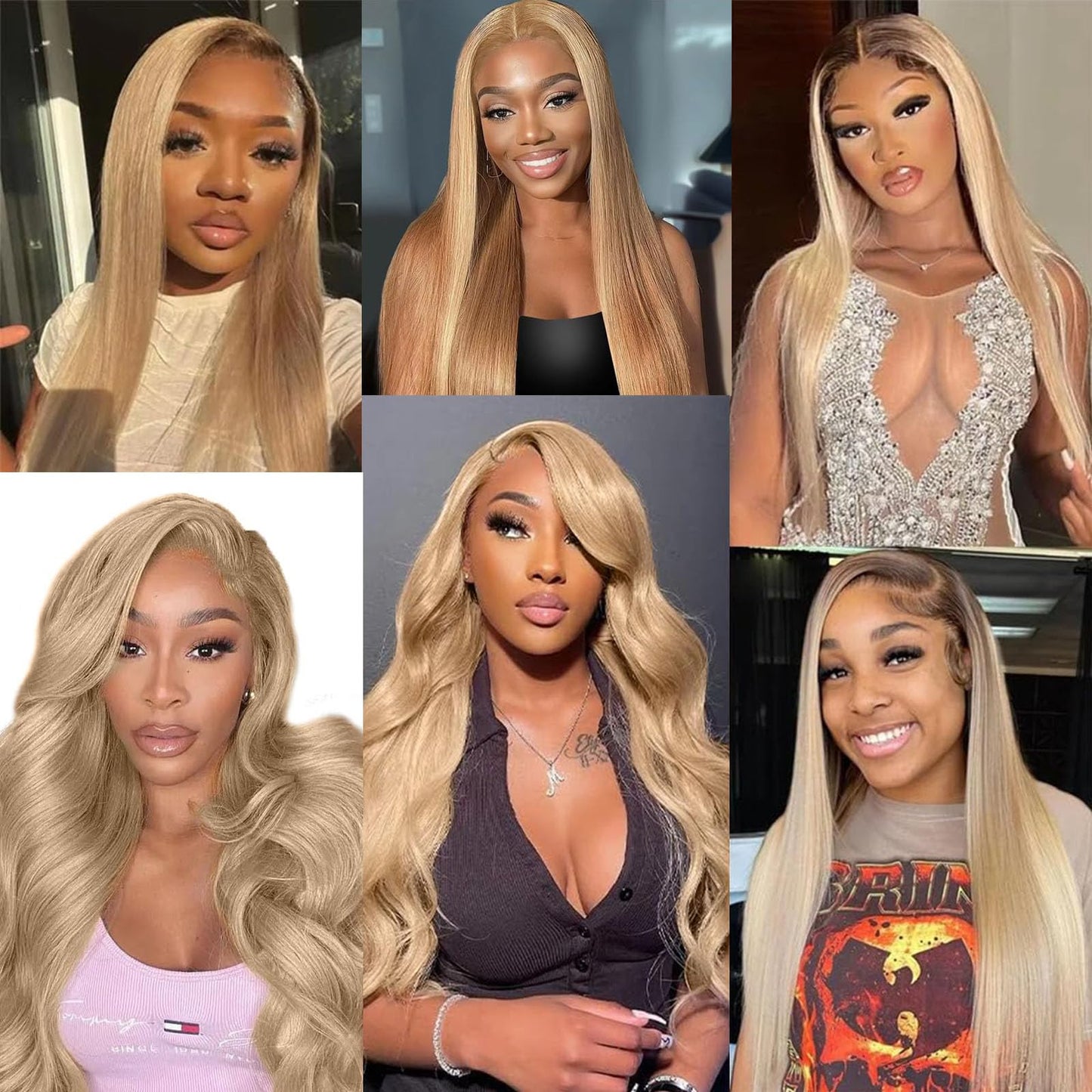 Habiliana Bundles Human Hair 08 10 12 Inch P1B/27 Human Hair Bundles 12A Unprocessed Brazilian Virgin Quick Weave Hair Extensions for Black Women