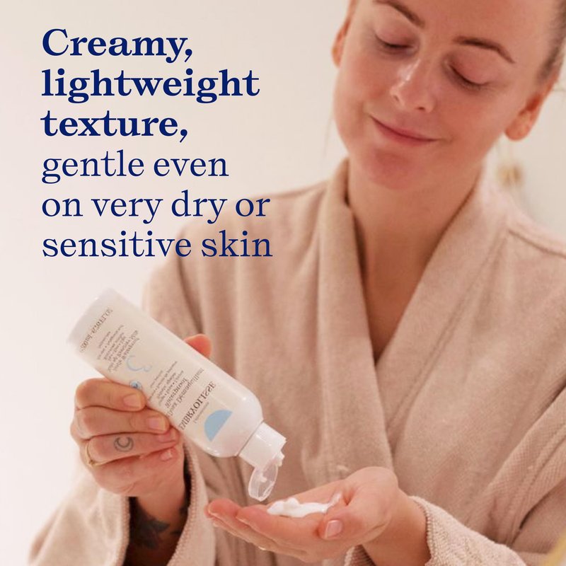 Embryolisse Gentle Waterproof Make-up Remover Milk, 4-in-1 Hydrating Facial Cleanser for Sensitive Skin with Aloe Vera & Shea Butter, 6.76 Fl Oz