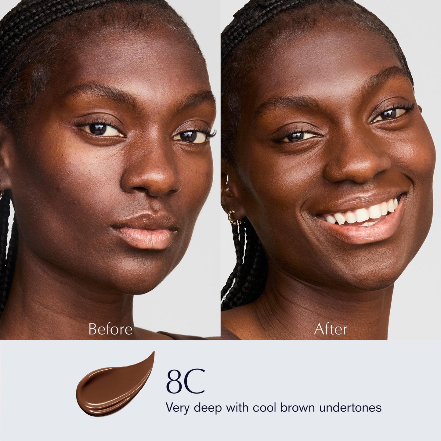 Estée Lauder Double Wear Stay-in-Place Flawless 24-Hour Concealer Makeup | Longwear | Soft Matte Finish, Medium-to-Full Coverage | Hydrating Concealer, 0.4 Fl Oz, 8C