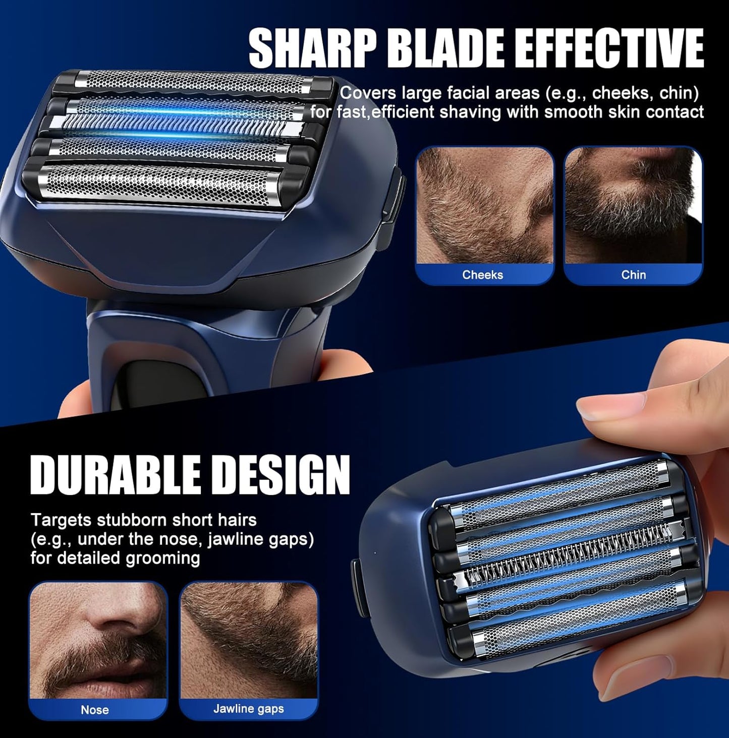 Panasonic ARC5 Shaver Replacement Foil Head - Compatible with ES-LV97-K, ES-LV67-K, ES-LV95-S, ES-LV65-S | 9032-1PC