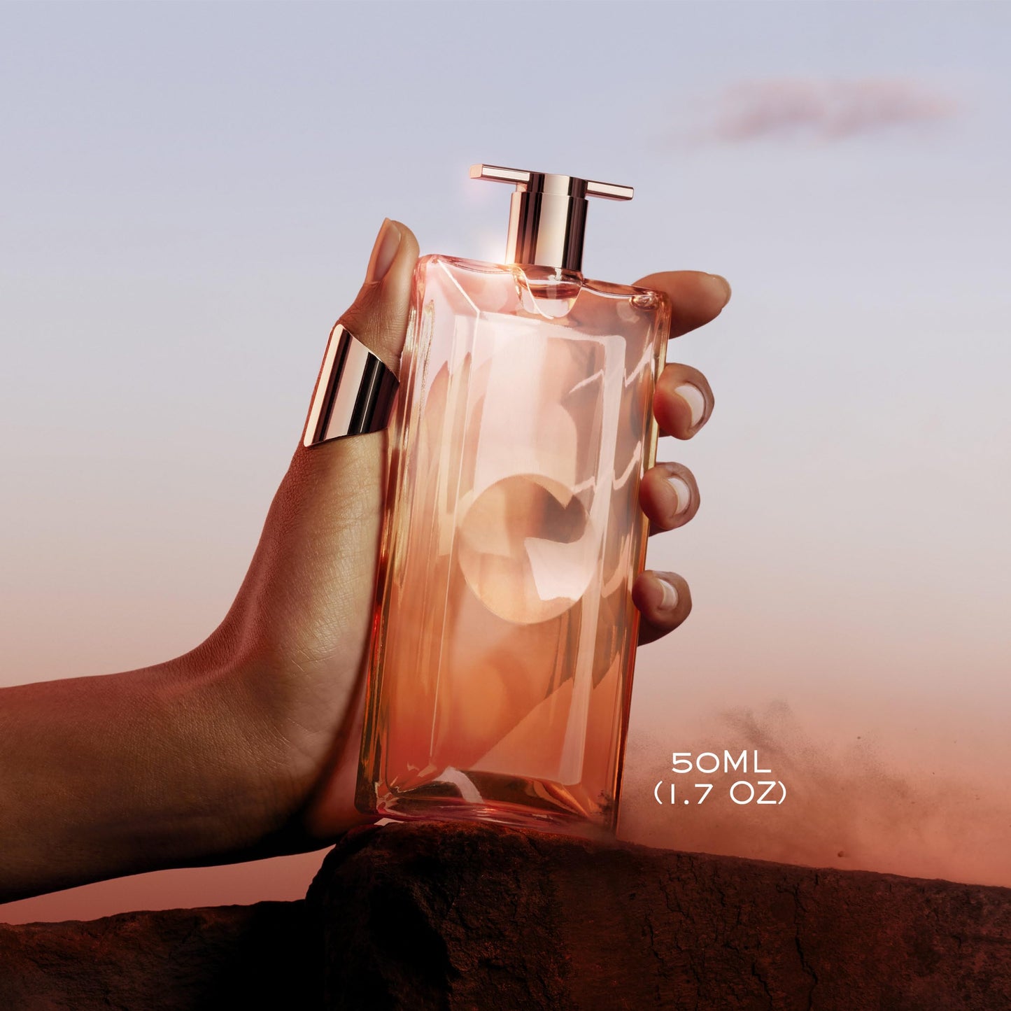Lancôme Idôle Now Eau de Parfum - Long Lasting Fragrance with Notes of Rose, Musky Orchid Accord & Vanilla - Luminous & Floral Women's Perfume - 1.7 Fl Oz