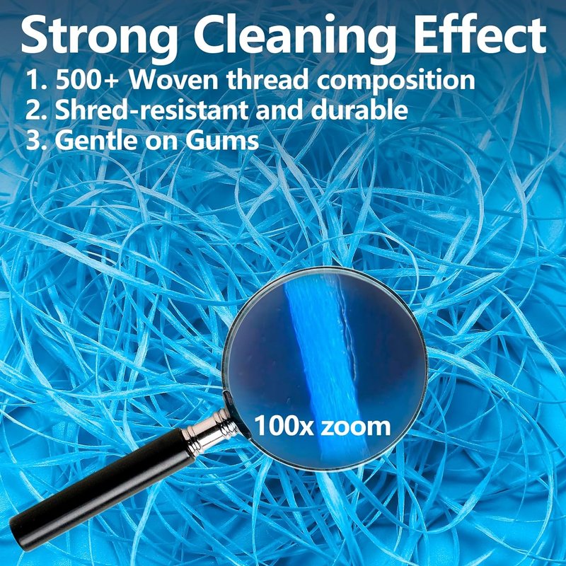 Coconut Oil Infused Dental Floss - Deep Clean, Extra Wide, PFAS Free | Mint Flavor (33 Yds)