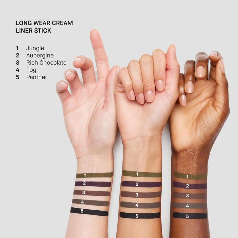 Bobbi Brown Long-Wear Cream Liner Stick - Waterproof, Non-Creasing, Pigment-Rich Eyeliner | Fine-Tip with Sharpener