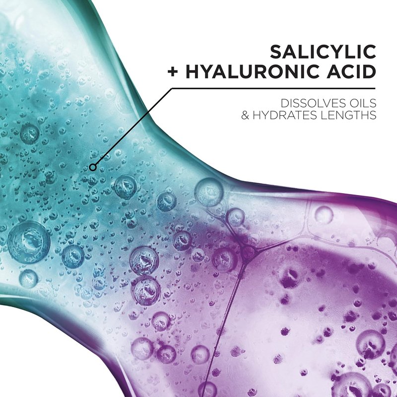 L'Oreal Paris Elvive Hyaluron + Pure Shampoo & Conditioner Set - Clarifying & Hydrating Duo with Salicylic Acid | 1 Kit