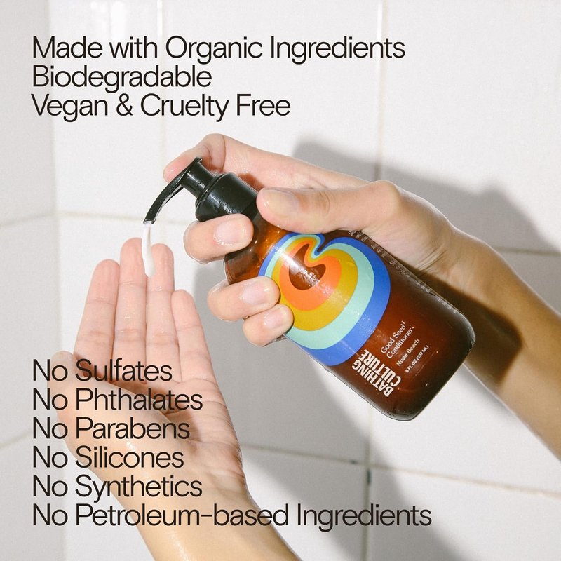 Organic Good Seed Natural Hair Conditioner - Vegan Moisturizer for Dry Hair | 8 oz