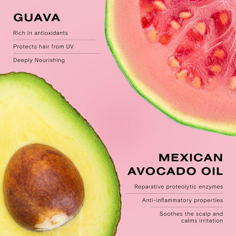 Guava Rescue Spray - UV & Heat Protective Detangler with Antioxidants | 6.7 fl oz for All Hair Types
