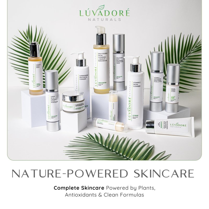Luvadore Naturals Microdermabrasion Facial Scrub – Skin Polishing Exfoliating Face Scrub – Gentle Face Exfoliator with Shea Butter, Vitamin E – Hydrating and Smoothing Formula for Wrinkles, Scars