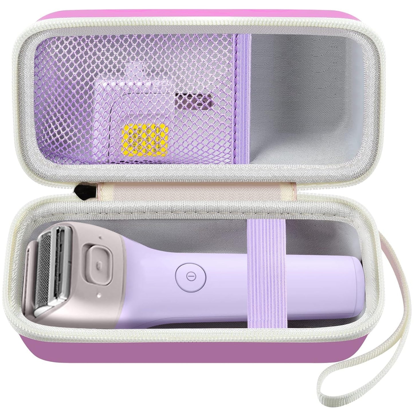 Panasonic Electric Shaver Case - Compatible with ES-AWL8AV/ES-AWL6AG | Durable Purple Holder for Women's Cordless Razor