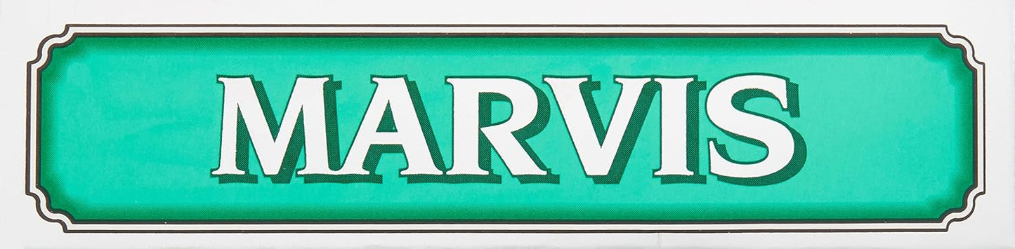 Marvis Classic Strong Mint Toothpaste - Fresh Breath & Whitening | 3.8 oz Tube