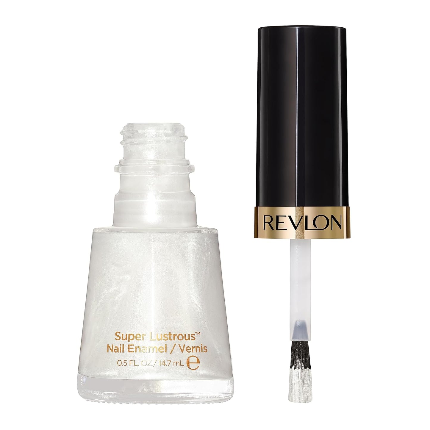 Revlon Super Lustrous Nail Polish - Chip-Resistant, Longwear Formula | 020 Pure Pearl, 0.5 fl oz