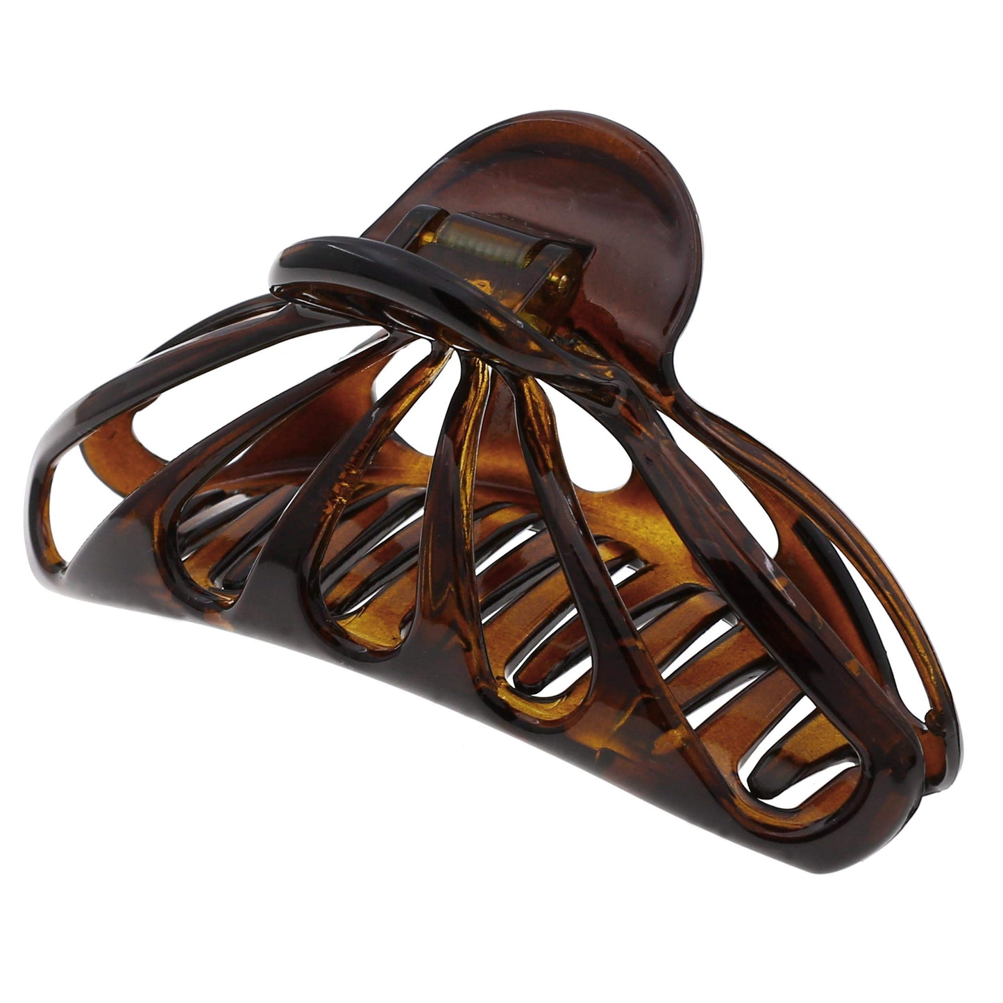 Camila Paris NV109 2PK French Hair Clip, 4 Inch Large Hair Clips for Thick Hair, Girl Big Hair Claw Clips for Long Hair, Jaw Hair Clips for Women Thick Hair Strong No-Slip Grip, Made in France