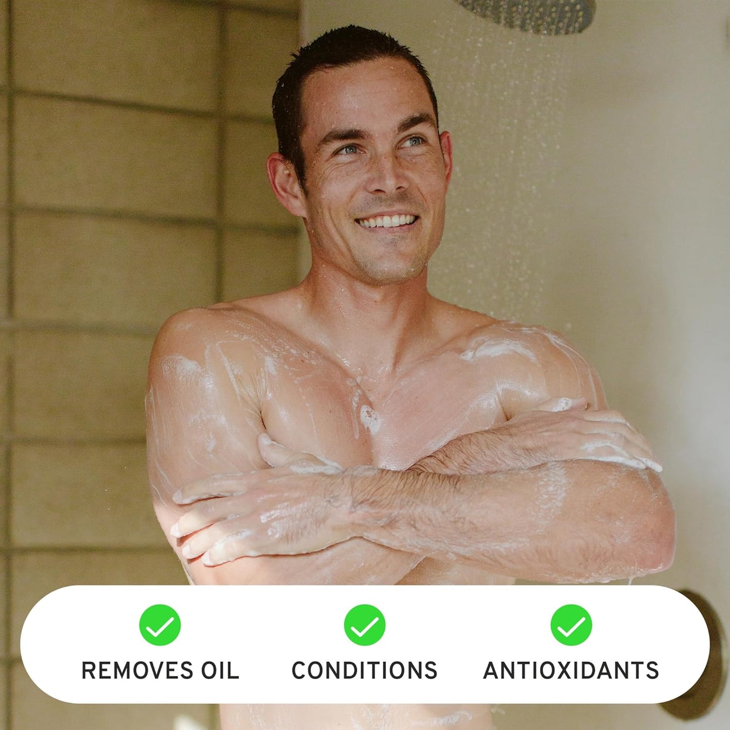 Natural Body Wash - Soothing Pinewood Scent | Organic Ingredients for Clean, Moisturized Skin