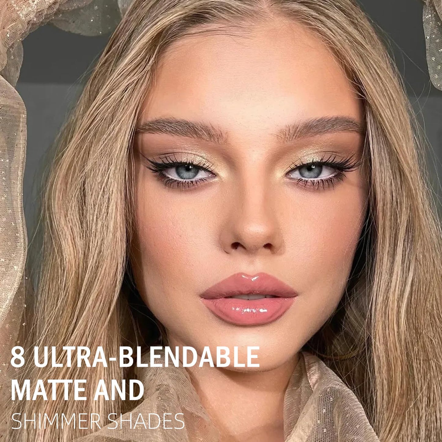 FEELANY PROFESSIONAL MAKEUP Long Lasting Waterproof Eyeshadow Palette 11 Ultra-pigmented Shimmer & Matte Shades and Naked & Brown Warm Neutral makeup palette with Mirror - Blendable Multi-Purpose