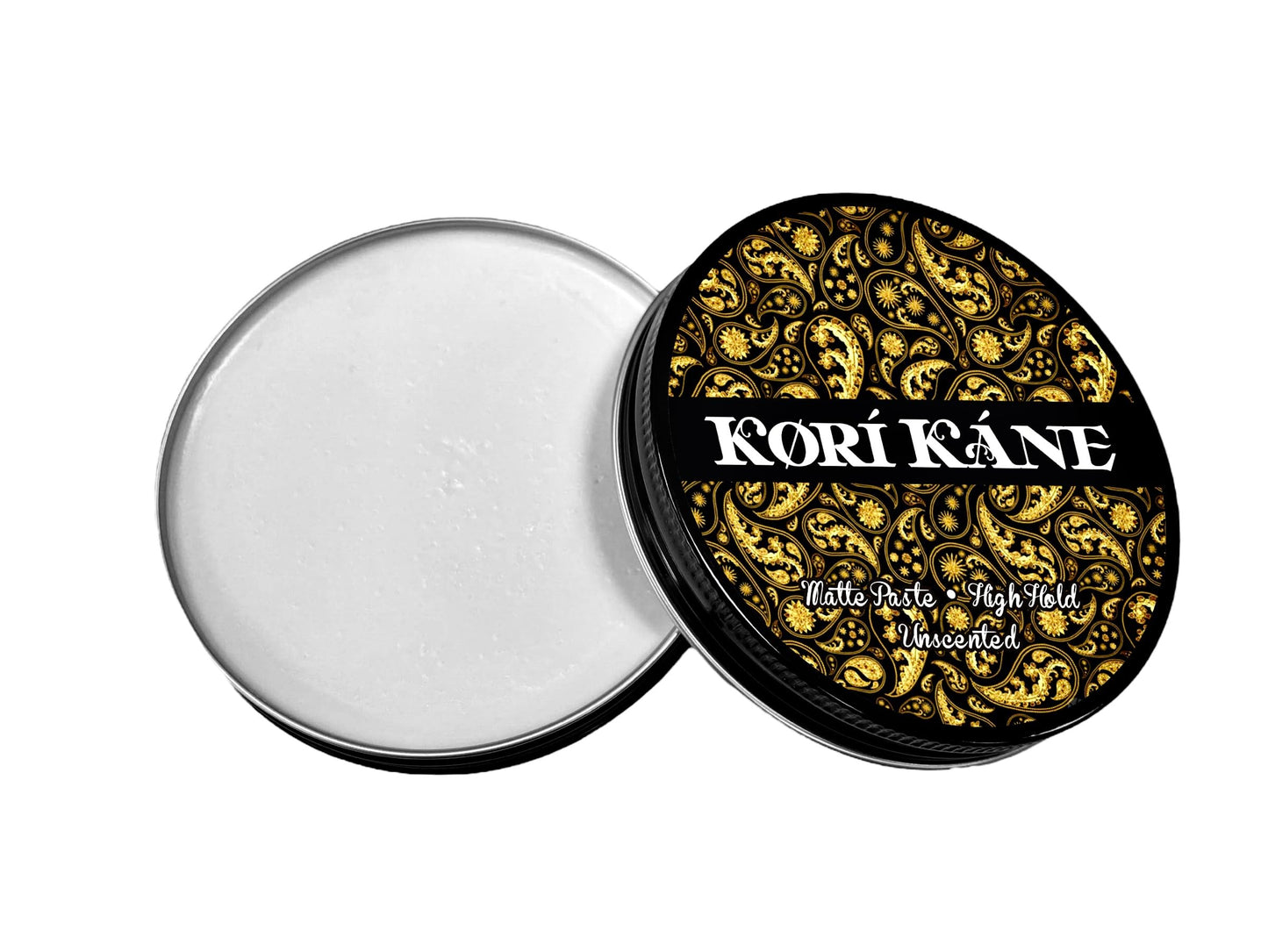 Kori Kane Pixie Hair Paste - Unscented | Strong Control | High Hold | Thick & Sticky Texture | Natural Finish | Men & Women's Short Hairstyling Product | 3.5 Oz