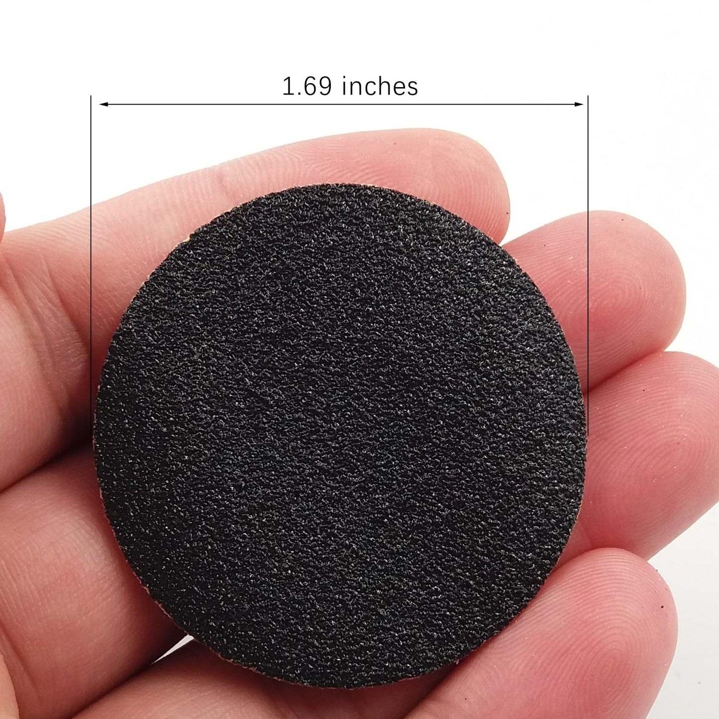 60pcs Replaceable Sandpaper Refill Discs for Electric Foot File Callus Remover Hard Dry Dead Skin Removal (Coarse 60 Grit)