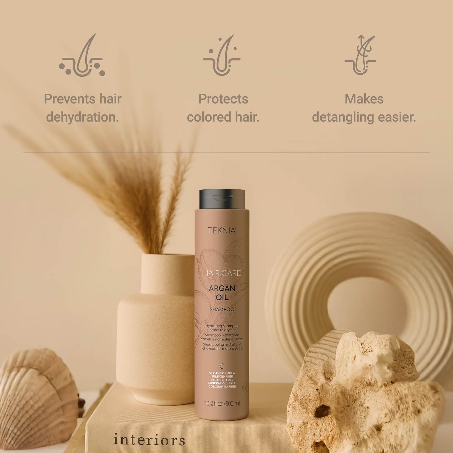LAKMÉ Teknia Argan Oil Shampoo, 10.2 fl oz