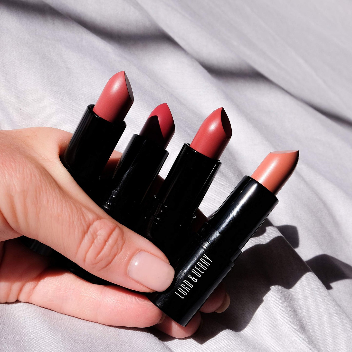 Lord and Berry Vogue Matte Lipstick - Rich, Highly Pigmented Lip Color - Infused with Papaya and Orchid Extracts - 7616 Romance - 0.81 oz