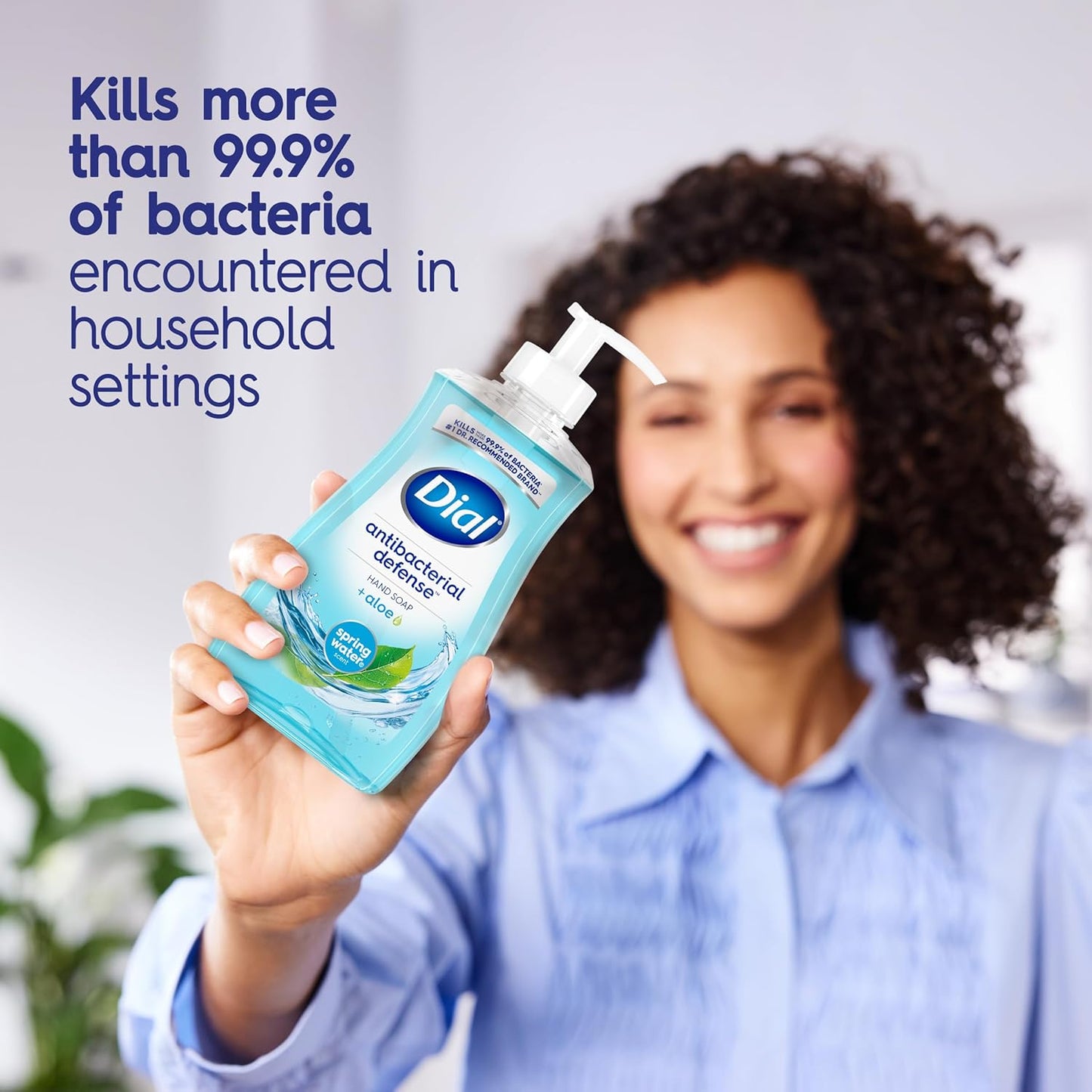 Dial Antibacterial Foaming Hand Wash & Liquid Soap Set | Spring Water, 7.5 fl oz & 11 fl oz