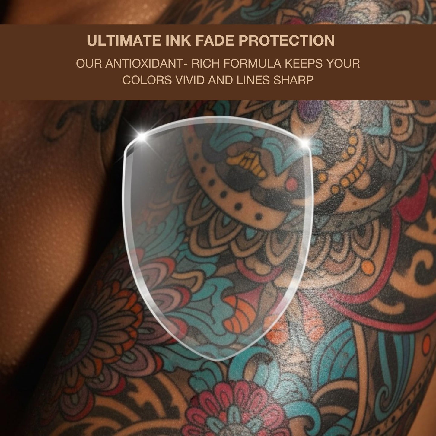 Onyx Tattoo Tanning Lotion - Indoor Accelerator with Bronzer and Tattoo Fade Protection Formula - Dark Tan for Tanning Beds and Hydrating Fade Defense | Long-Lasting Results | 6.76 Fl Oz