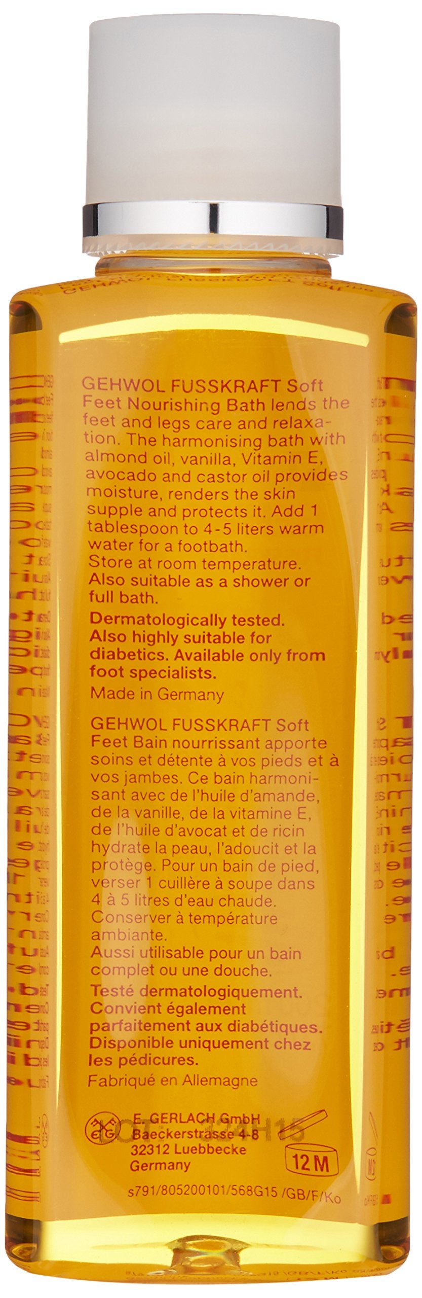 GEHWOL Soft Feet Nourishing Bath, 7.0 oz.