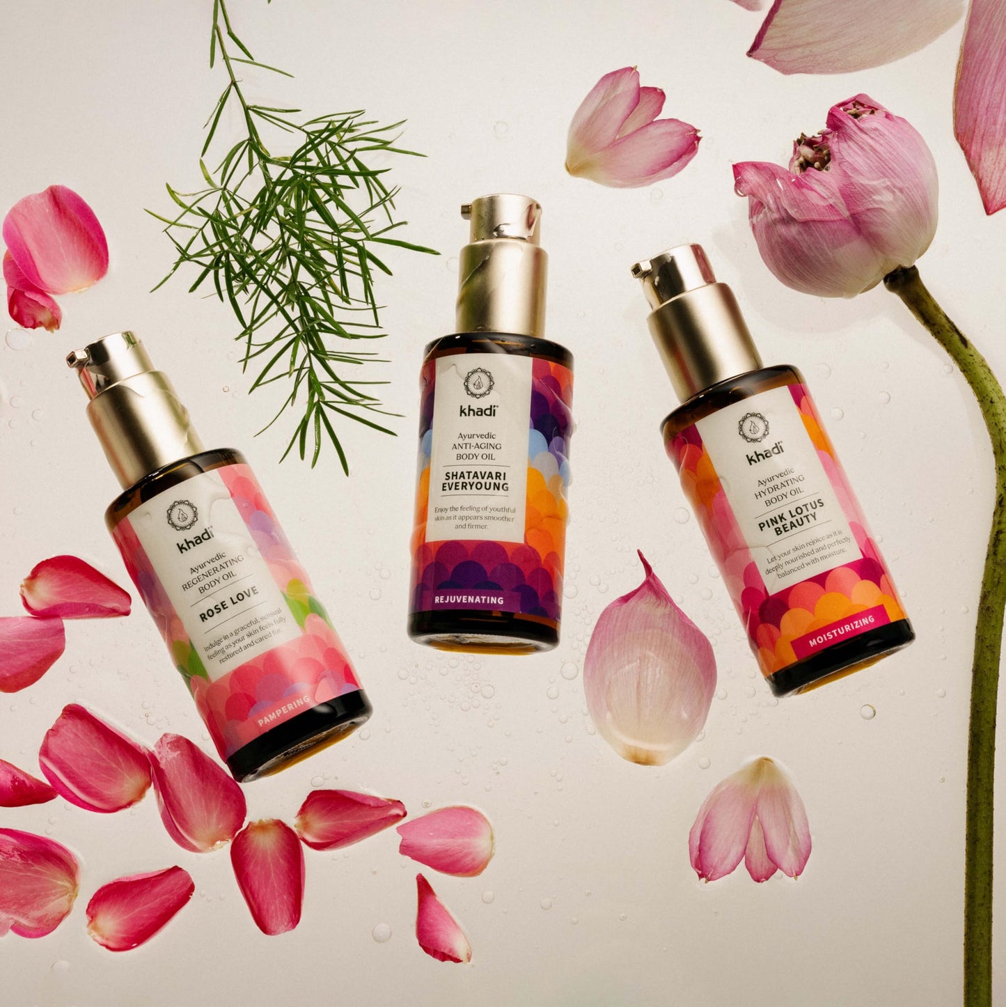 KHADI SHATAVARI EVERYOUNG Ayurvedic Elixir Skin & Soul Oil - Age Defying - tightens & revitalizes - 100% plant-based, natural & vegan - 3.38 fl oz