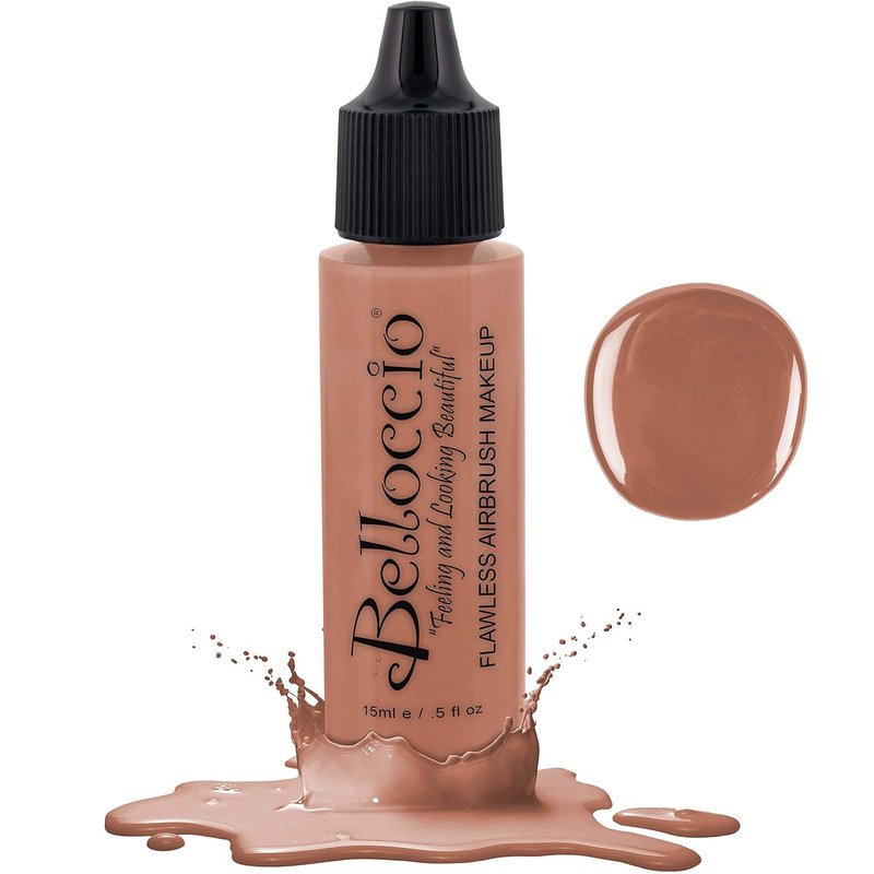 Peachy Keen Blush - Professional Flawless Airbrush Makeup | Half Ounce Bottle for Radiant Cheeks