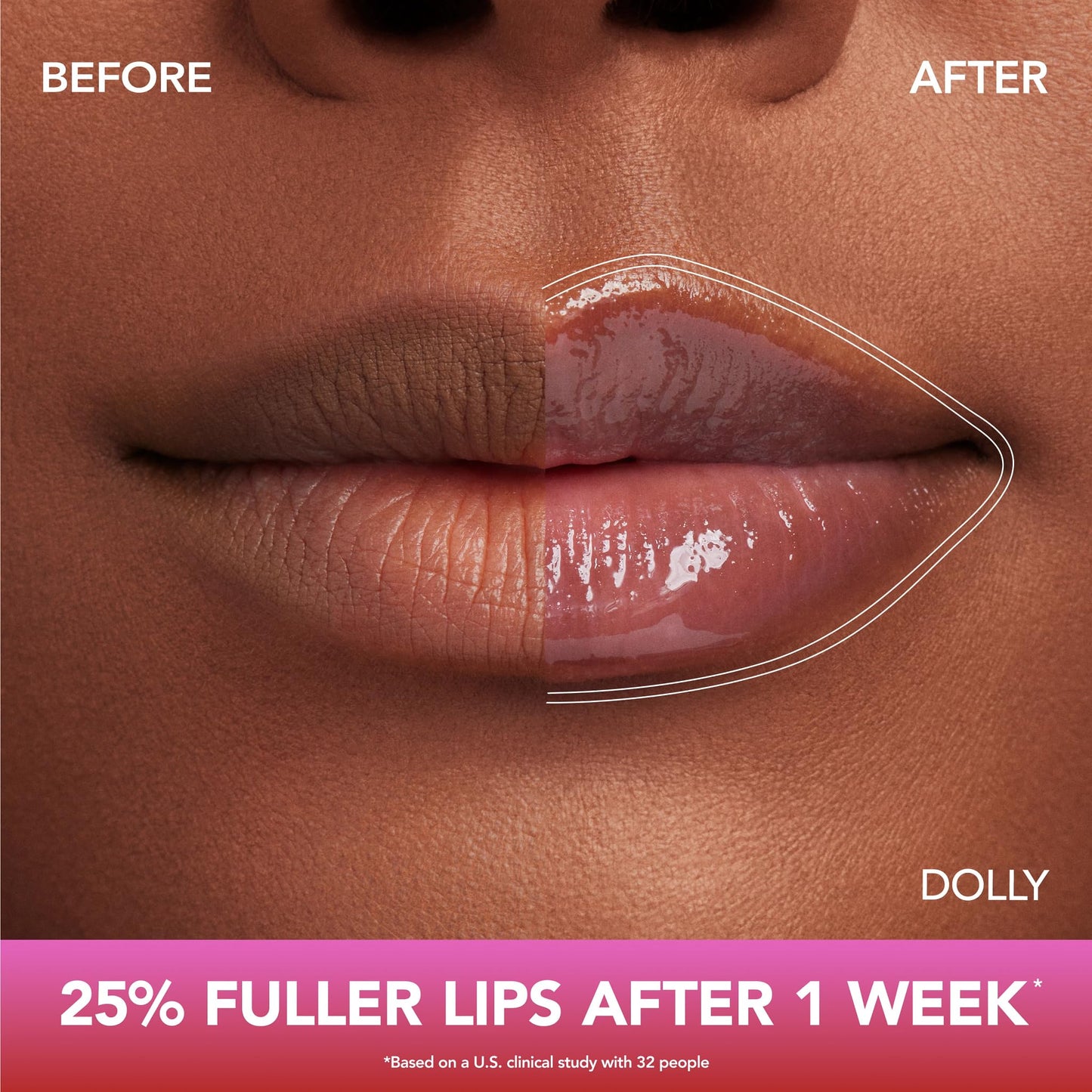 Full-On Glossy Lip Oil, Dolly