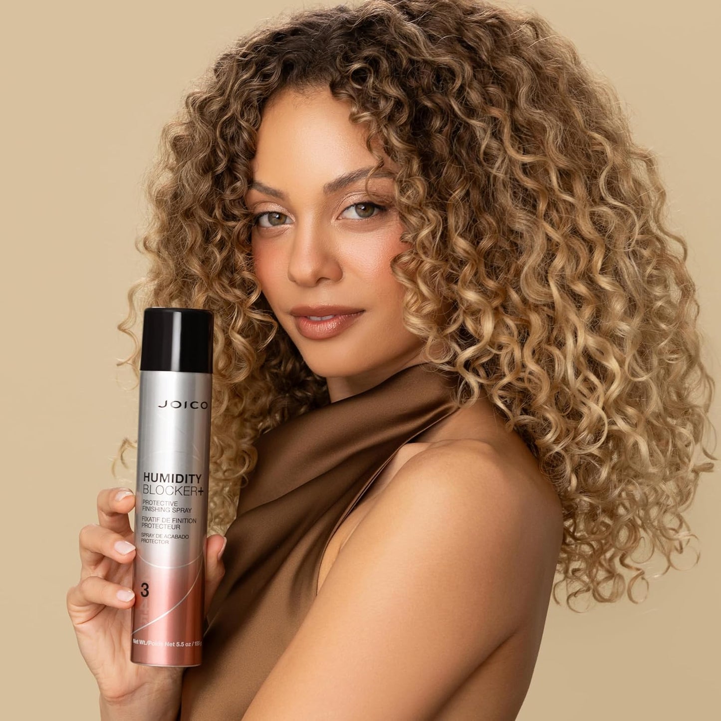 Joico Humidity Blocker+ Finishing Spray - Protects Against Heat, Humidity & Pollution | Reduces Frizz & Static | Paraben & Sulfate Free