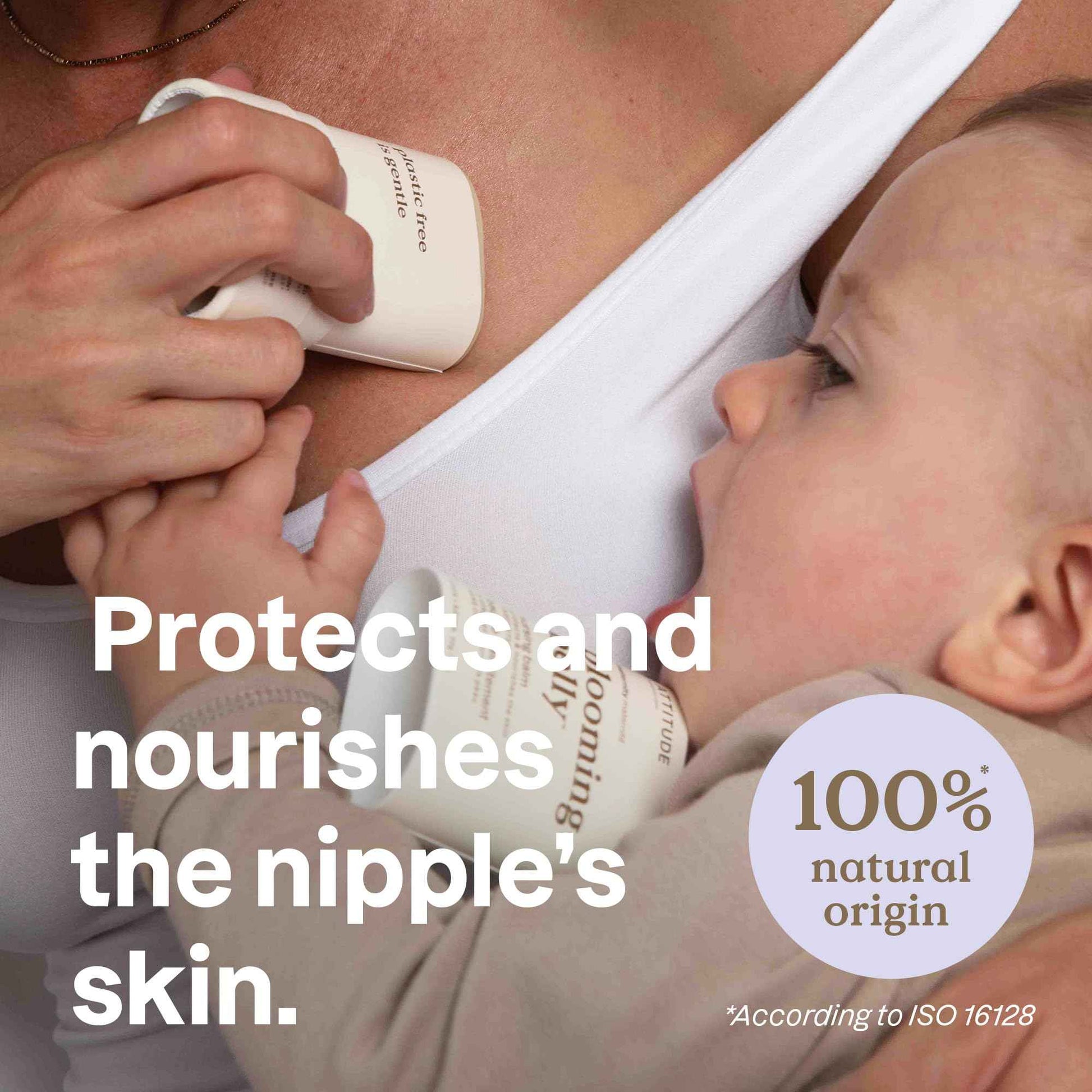 ATTITUDE Plastic-Free Nursing Balm Bar, Safe for Nursing, Plant and Mineral-Based Ingredients, Vegan and Cruelty-free Maternity Products, Unscented, 1 Ounce