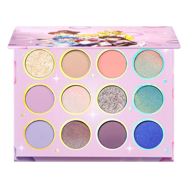 ColourPop For Love & Justice Eyeshadow Palette - Celestial Makeup with Duo-Chrome, Metallic & Matte Finishes | 0.5 oz