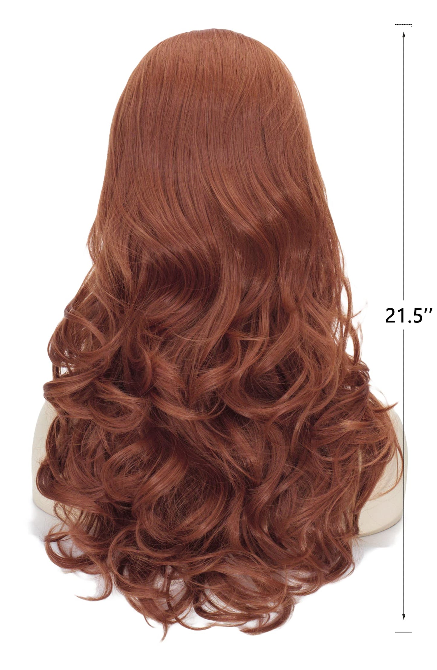 Wiggy Mermaid 70CM Long Light Blonde Wig for Women Blonde Wavy Curly Elf Wigs Princess Queen Wig for Halloween Costume Cosplay Movie Roleplay Party