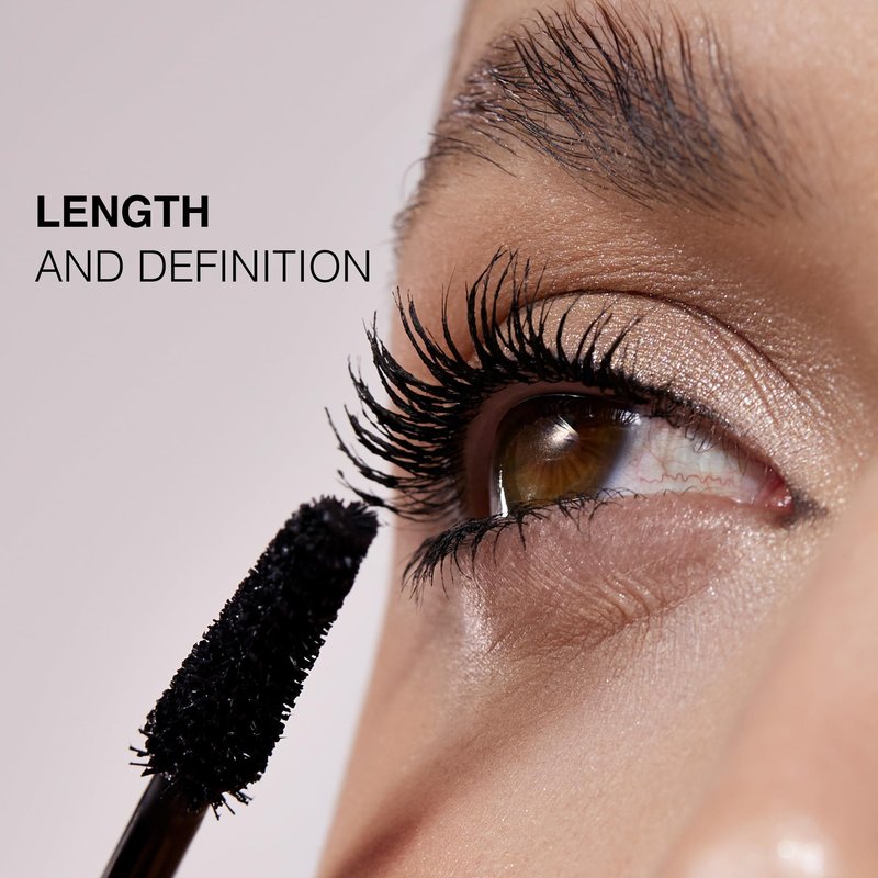 SELESTIA BEAUTY Black Volumizing & Lengthening Mascara Wild Desire – Cone-Shaped Brush for Smooth Application & Hypno Length – Long-Lasting Formula, Clump & Flake Free – 0.34 fl.oz. - Made in Italy
