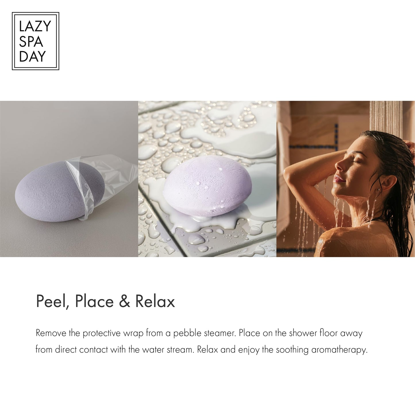 Lazy Spa Day - Energize with Awake: Lavender, Chamomile, Jasmine. Relax with Dream: Lemon, Eucalyptus, Grapefruit. 10-Piece Shower Steamer and Shower Bombs Aromatherapy Gift Set with Burlap Bag