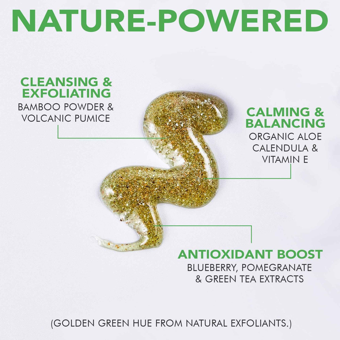 Facial Scrub Exfoliator - USA Made with Natural & Organic Ingredients, Gentle Exfoliating Face Wash for Sensitive & Acne Prone Skin, Microdermabrasion Scrub, Removes Dead Skin Cells (2 Fl Oz)