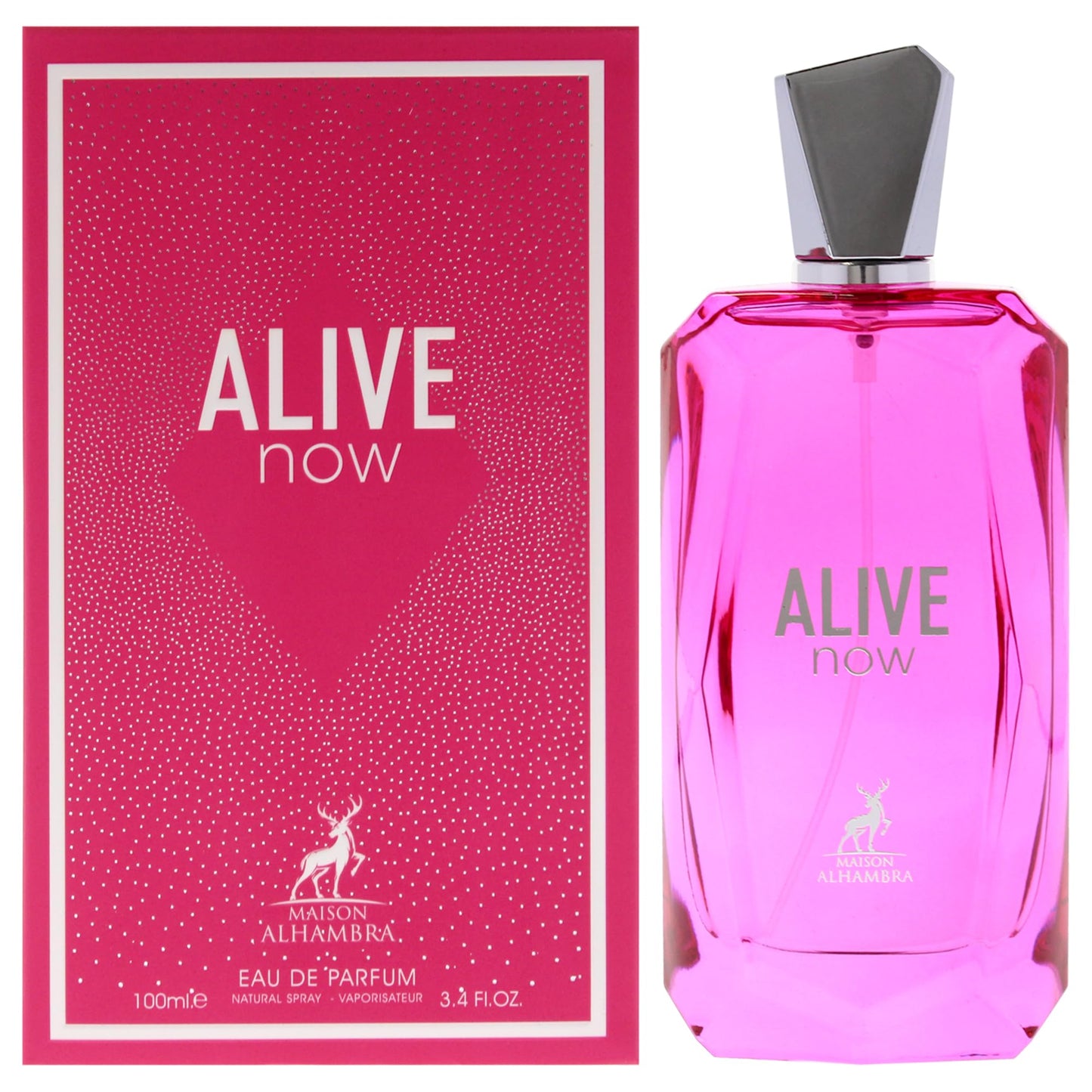 Lattafa Alive Now by Maison Alhambra for Women - 3.4 oz EDP Spray