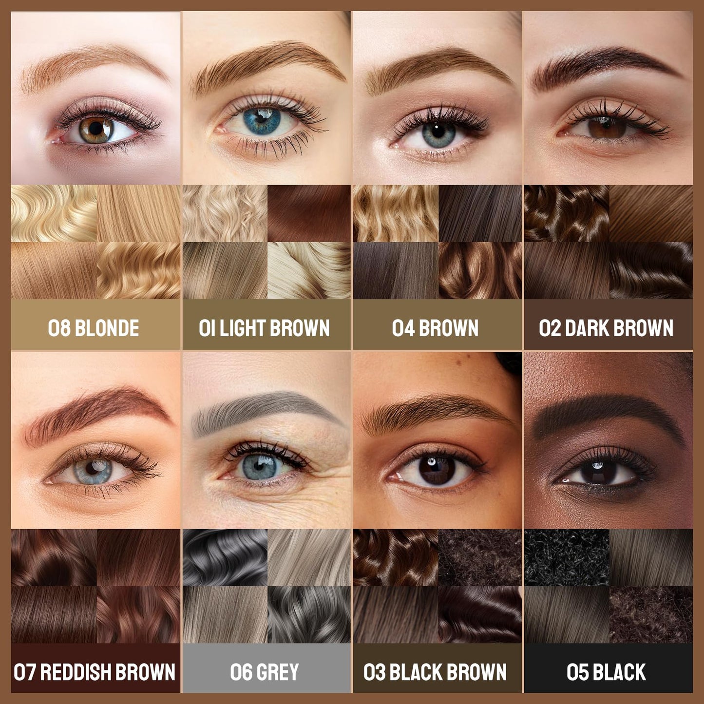 iMethod Eyebrow Pen - Eyebrow Pencil,2-in-1 Eyeliner Dual-Ended Brush-Tip Microblading 4d Eyebrow Pencils for women,Long Lasting Waterproof Hair-Like Brow Pencil,with Eyebrow Brush,LightBrown
