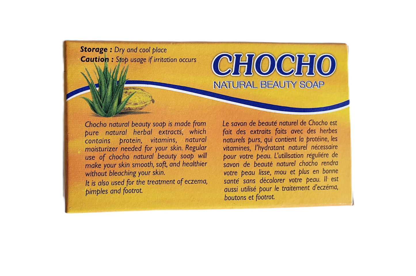 Chocho Herbal Soap – Ghana Nourishing Natural Soap from Ghana (2-Pack)