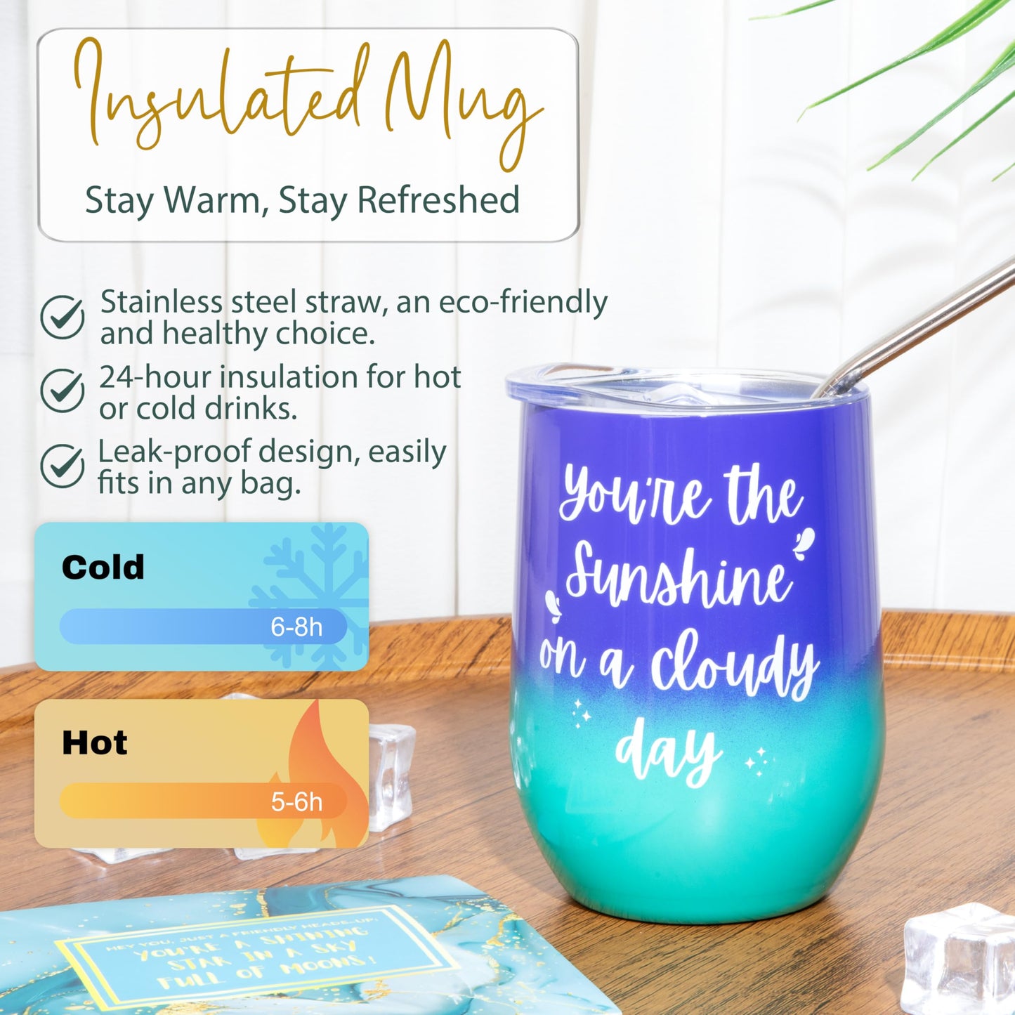 Self Care Gift Set for Women - With Bracelet, Spa Goods, Eye Mask, Blanket, Drinking Cup, Hair Tie, Socks, Mirror & Card - Unique Wellness, Birthday Gift Care Package for Sister, Best Friend, Girlfriend, Mom.