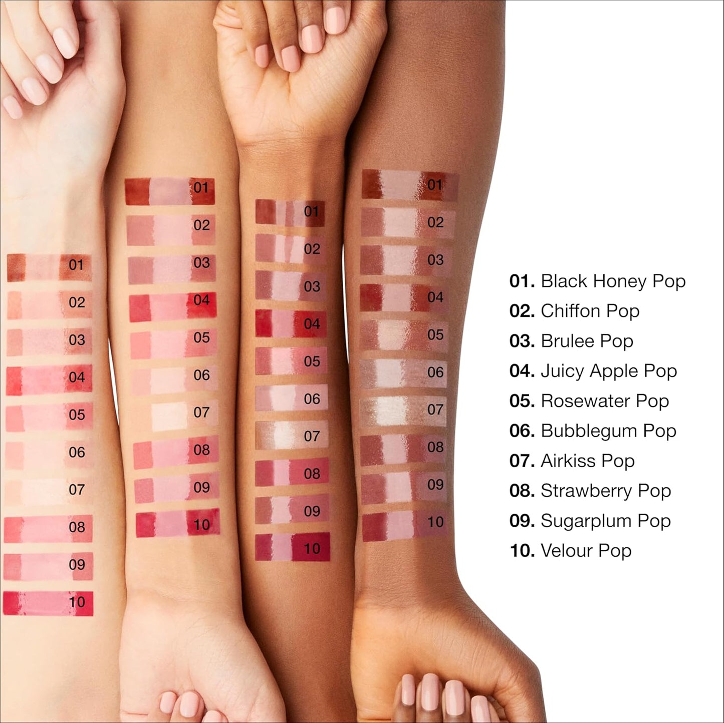 Clinique Pop Plush Creamy Lip Gloss - Hydrating Lip Gloss with Hyaluronic Acid, Avocado & Shea Butter | High Shine Finish