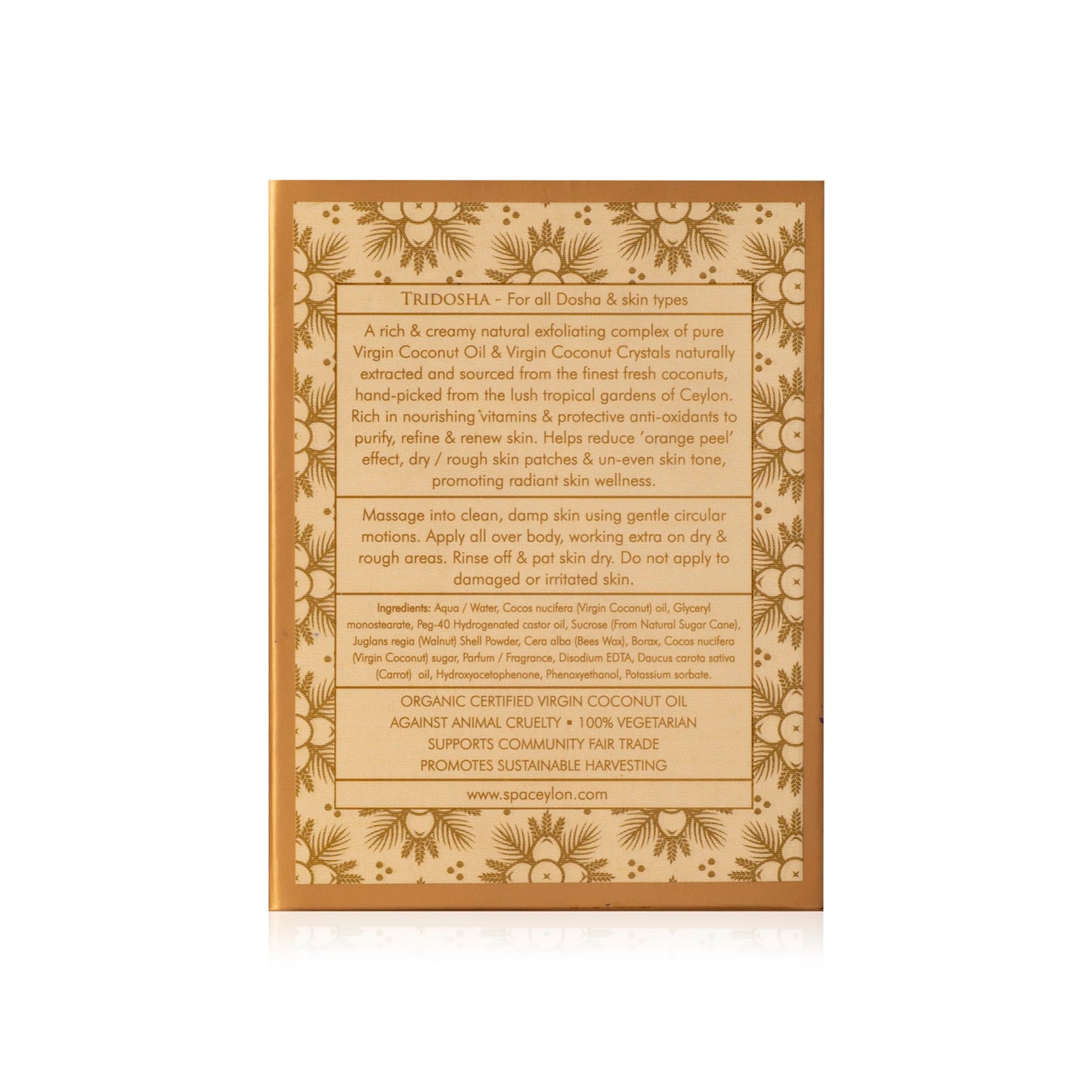 SPA CEYLON VIRGIN COCONUT - Intense Body Exfoliator