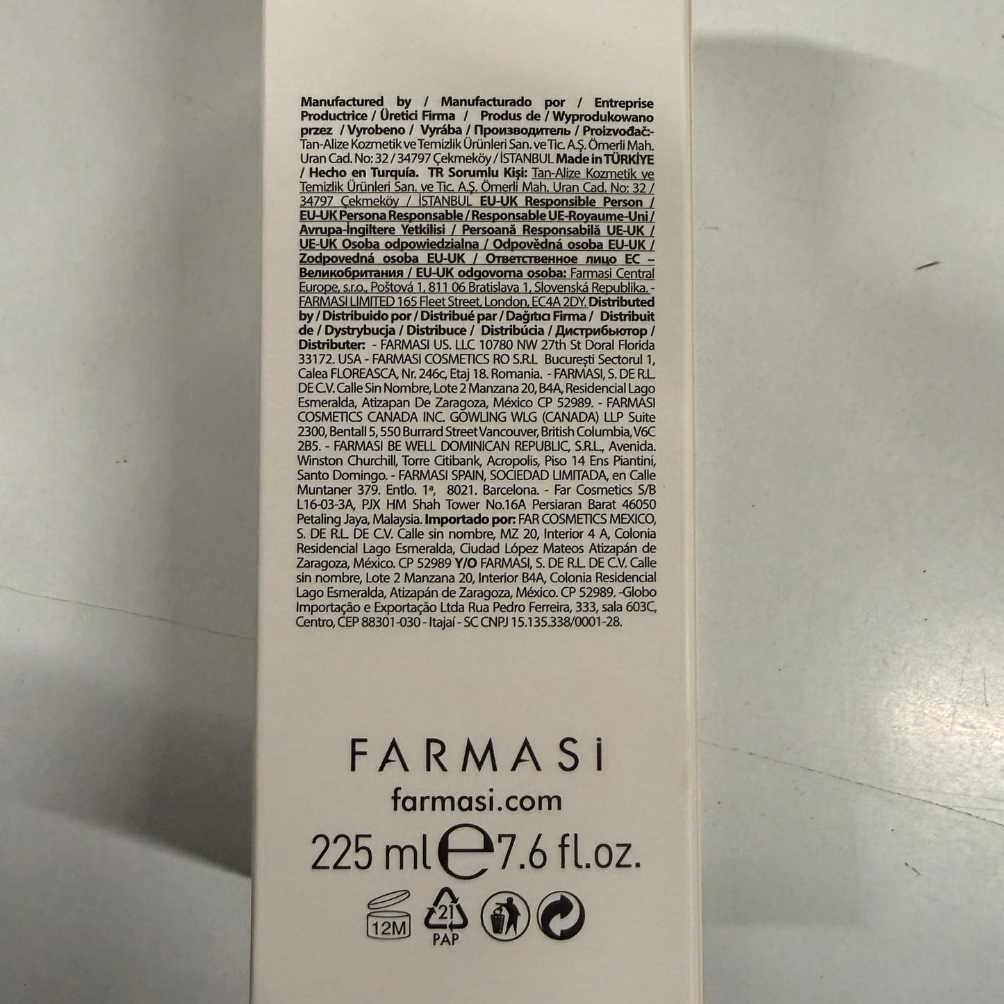 Farmasi Dr. C. Tuna Reviving Shampoo for Fragile Hair, 7.6 fl oz