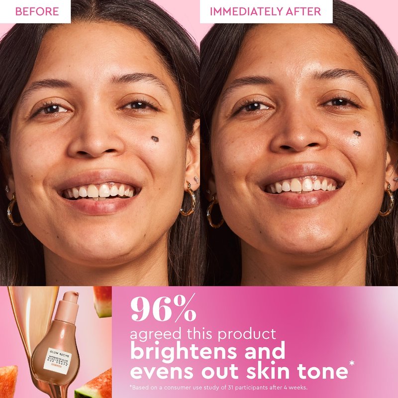 Glow Recipe Skin Care Set, Dew & Hues Must-Haves - Limited Edition Travel Size Gift Set with Niacinamide Dew Drops, Hue Drops Sun Glow & Rosy Glow (15ml Trio)