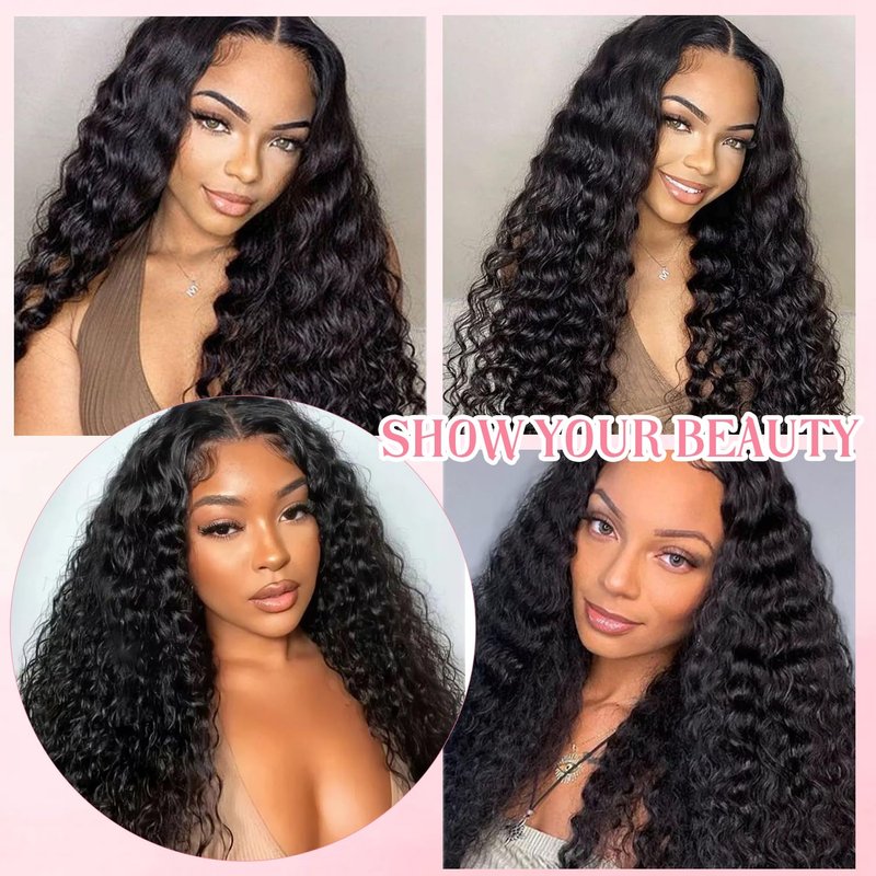 I Tip Hair Extensions Deep Wave Microlink Beads Itip Human Hair Extensions for Black Women 20 Inch Natural Color Curly Brazilian Real Remy Pre Bonded Keratin Stick Tipped Bundles 50g 100 Strands